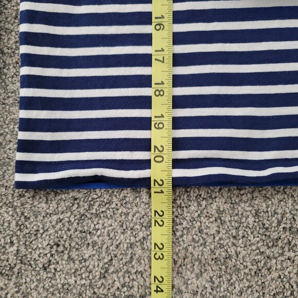 CrewCuts Girls Long Sleeve Blue & White Shirt Size Large - Picture 7 of 10